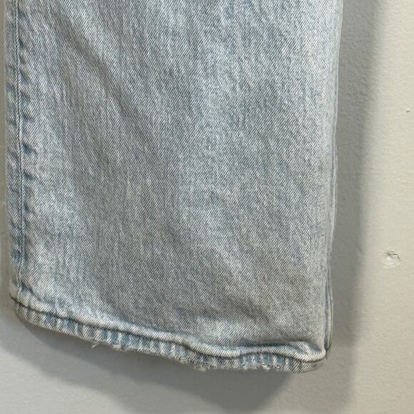 Abercrombie Curve Love 90s Relaxed Jeans 27 Light Wash High Rise Vintage Fit - Picture 10 of 10